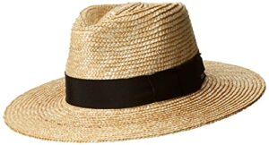 brixton women's joanna short brim hat, honey, s