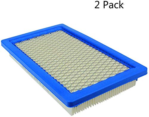 JORSION 2 Pack 397795S Air Filter Fits Briggs & Stratton 395027, 397795, 4102 Flat Air Filter Cartridge