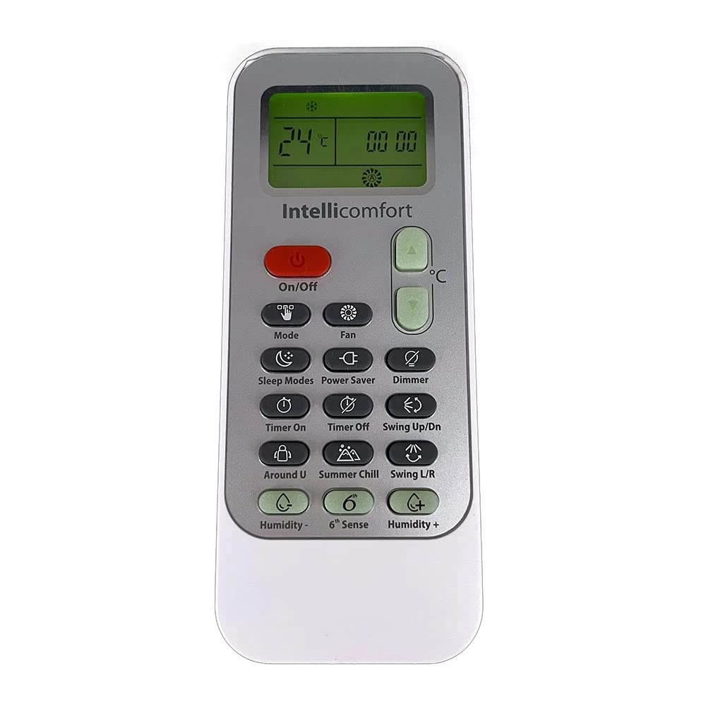 DG11J1-53 intellicomfort 6th Sense AC Remote Compatible for Whir lpool AC