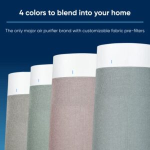 BLUEAIR Genuine Pre-Filter Blue Pure 411i Max and 411a Max Air Purifiers, Washable Fabric, Fog Grey, XX-Large