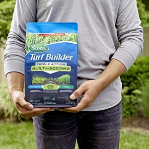 Scotts Turf Builder Triple Action Built For Seeding - Weed Preventer and Fertilizer for New Lawns, 1,000 sq. ft., 4.3 lbs.