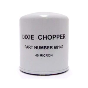 dixie chopper hydraulic oil filter 40 micron for lawn mowers / 68140dc