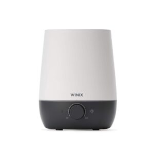 Winix Ultrasonic Cool Mist Humidifier - Premium Humidifying Unit with Whisper-Quiet Operation, Automatic Shut-Off and Night Light Function - Lasts Up to 30 Hours Small