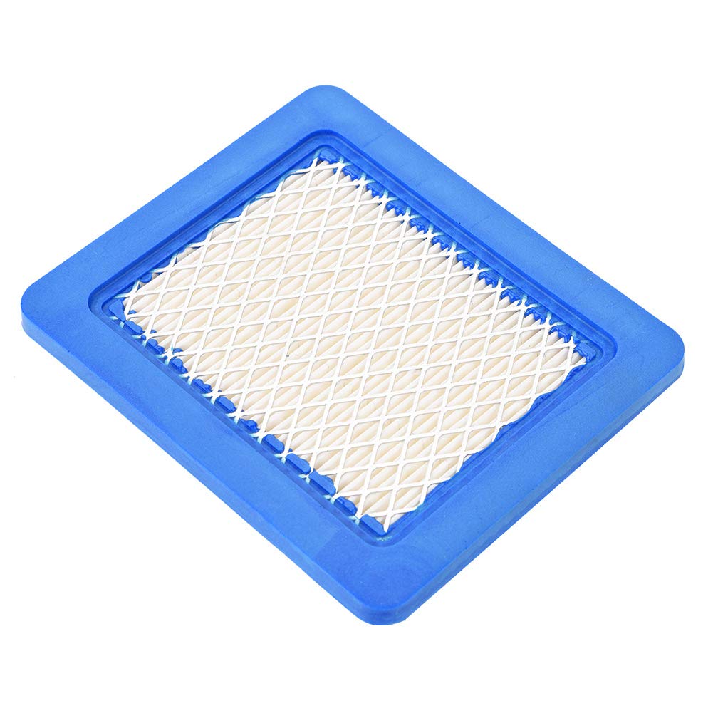 Air Filter, 5 x Air Filter for Briggs and Stratton 491588 491588S 399959 PT15853 Lawn Mower Accessory Air Filter,Blue