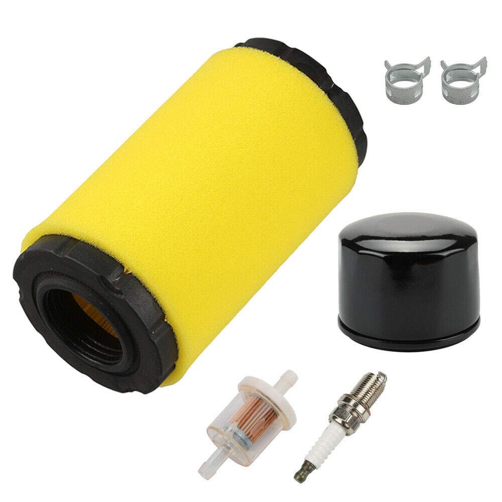 labwork Air Filter Kit with Oil Filter Spark Plug Replacement for Briggs Stratton 793569 793685 20-21 HP