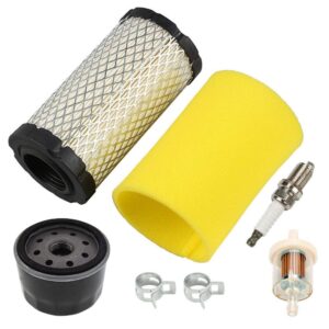 labwork air filter kit with oil filter spark plug replacement for briggs stratton 793569 793685 20-21 hp