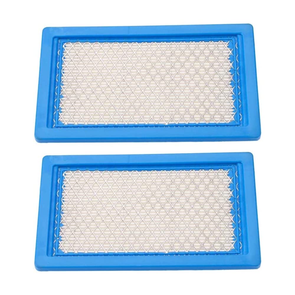 11013-7017 Air Filter compatible with Kawasaki FH381V FH430V John JD MIU10998 X300 X300R X304 lawn mower Husky 531308157 2153800 03748502 Pack-of-2