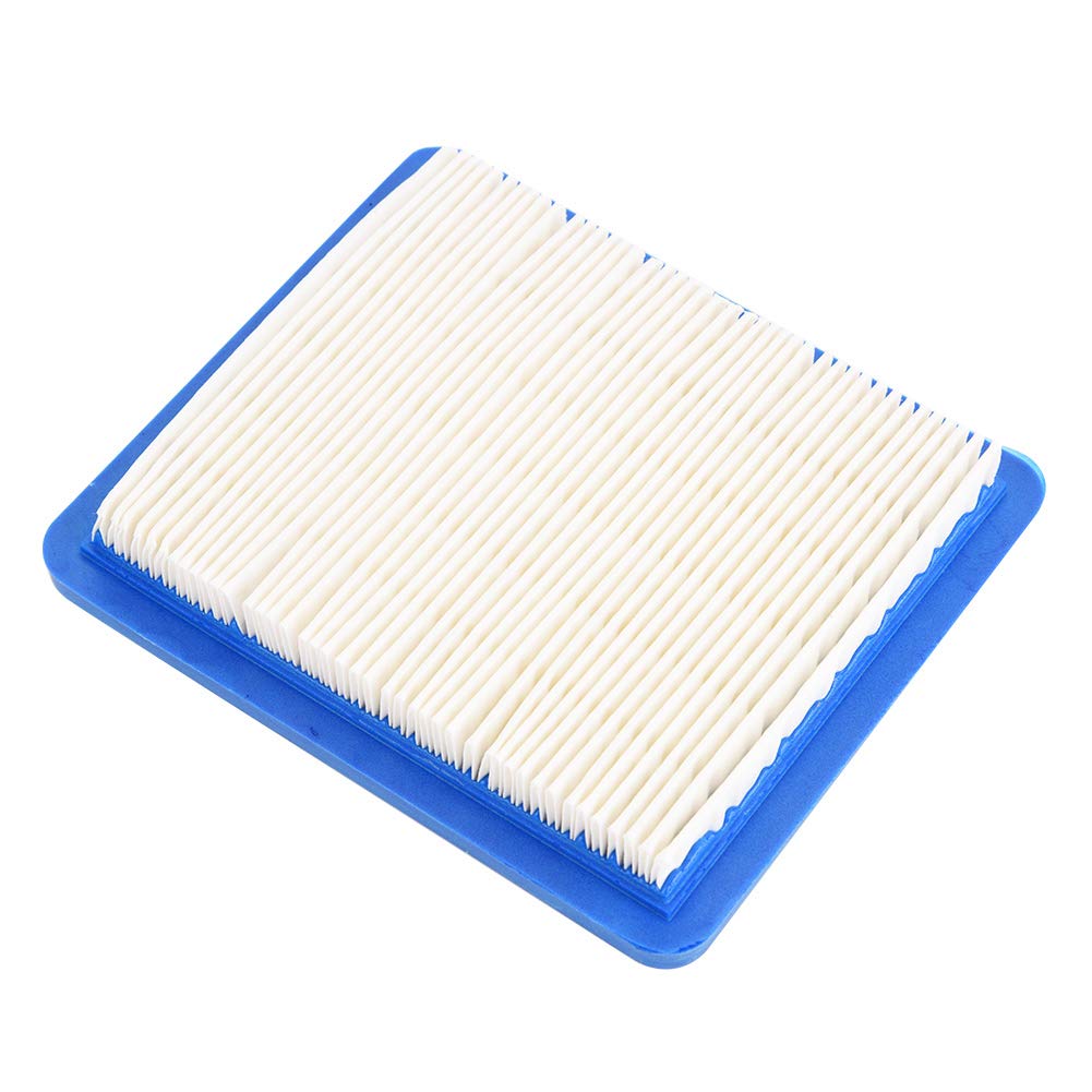 Air Filter, 5 x Air Filter for Briggs and Stratton 491588 491588S 399959 PT15853 Lawn Mower Accessory Air Filter,Blue