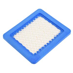 Air Filter, 5 x Air Filter for Briggs and Stratton 491588 491588S 399959 PT15853 Lawn Mower Accessory Air Filter,Blue