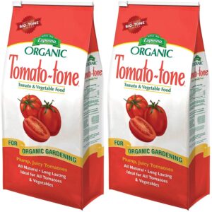 tomato-tone organic fertilizer - for all your tomatoes, 4 lb. bag - 2 pack