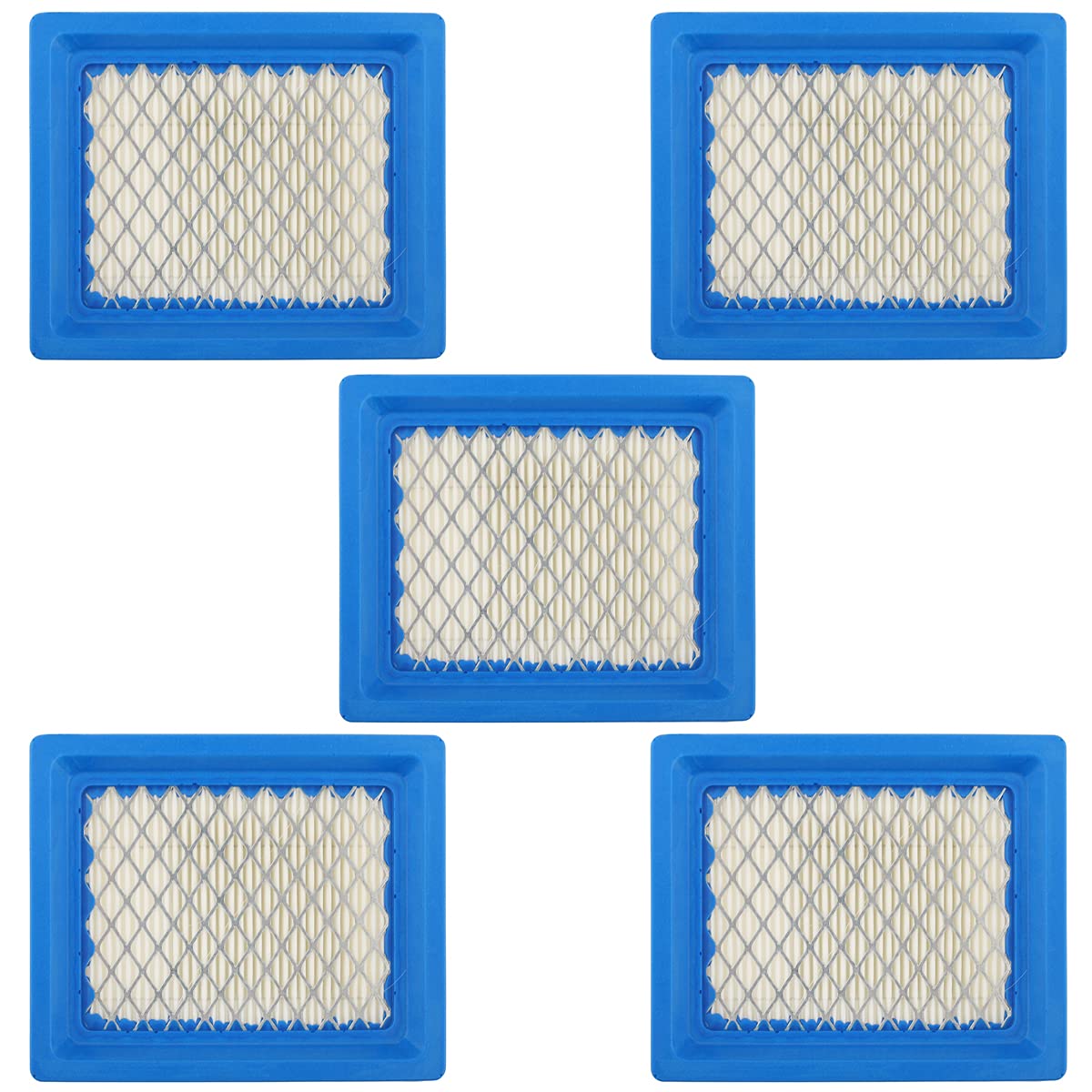 Leopop Pack-of-5 14 083 22-S Air Filter Compatible with Specific Kohler XT650 XT675 XTX650 XTX675 Toro 22" Recycler Mower 20377 20378 20371