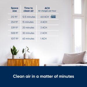 BLUEAIR Bedroom Air Purifier, Small to Medium Room Air Cleaner Dust Pet Dander Smoke Mold Pollen Bacteria Virus Allergen, Odor Removal, Home Office Nursery, Alexa Google, HEPASilent, DustMagnet 5210i