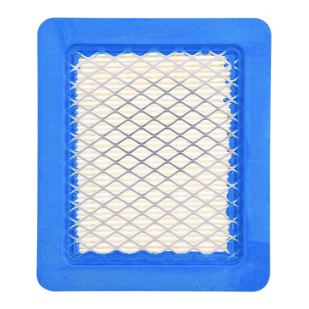 Air Filter, 5 x Air Filter for Briggs and Stratton 491588 491588S 399959 PT15853 Lawn Mower Accessory Air Filter,Blue