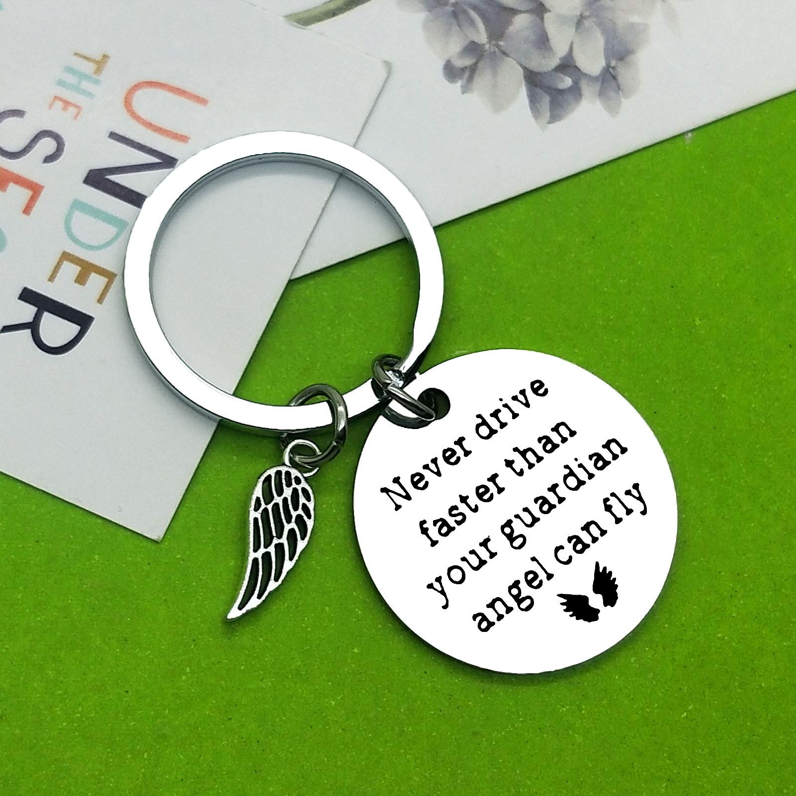 Sweet 16 Gift for for Girls Daughter Niece Sweet 16 Guardian Keychain 16th Birthday Gift Jewelry New Drivers Gift keychain Gift for Daughter Niece Women New Drivers Jewelry Birthday Gift Keychain