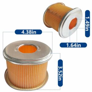 Air Fuel Filter for Honda GX340 GX390 11HP & 13HP Engine # 17210-ZE3-505, 17210-ZE3-010, 100-012, 30-417, 19-7712 5252697, 2893907