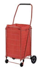 folding shopping cart, 66 lbs capacity