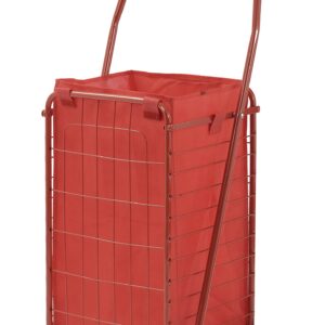 Folding Shopping Cart, 66 lbs Capacity