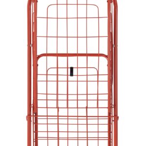 Folding Shopping Cart, 66 lbs Capacity