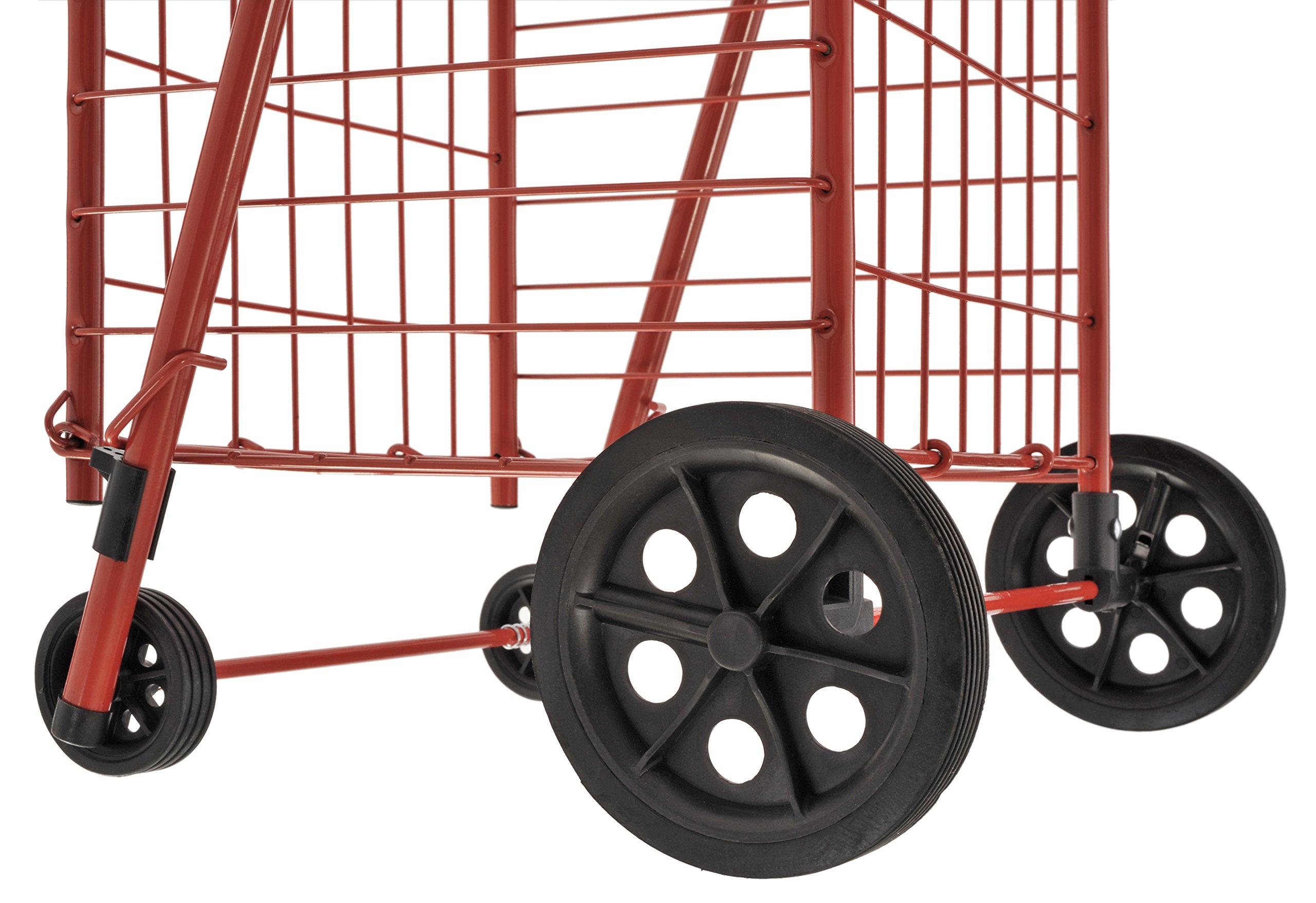 Folding Shopping Cart, 66 lbs Capacity