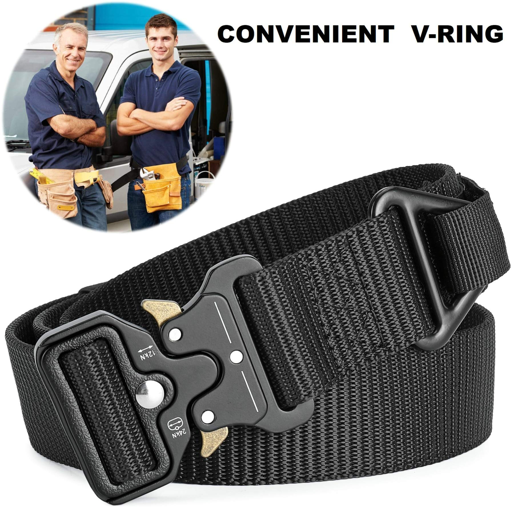 DEYACE EMT Belt, 1.5 Inches EMT Belts for Men and Women, Quick Release Mens Belt Tactical