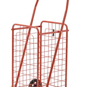 Folding Shopping Cart, 66 lbs Capacity