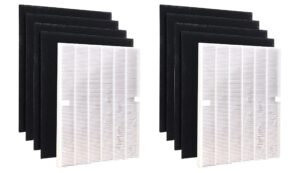 maximalpower replacement hepa filter for winix 115115 filter a for c535 533-2 p300 5300 air purifiers | removes dust, dirt, odor and more! (2 sets)