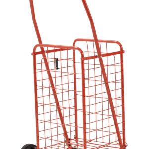 Folding Shopping Cart, 66 lbs Capacity