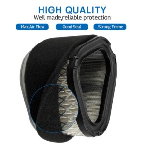 LOCOPOW 1208314 12 083 05 Air Filter Replace M92359 GY20574 am121608 am123553 Fit for Kohler Command Pro 12.5hp 13hp 14hp 15hp 16hp Fit for John Deere GT255 LT155 LT133 STX38 LX255 LT150