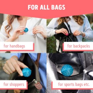 Sauberkugel - The Clean Ball - The clever way of cleaning purses, bags, backpacks and school bags (Teal)