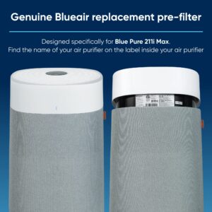 BLUEAIR Blue Pure 211i Max Genuine Replacement Filter, Blue Pure F2MAX, fits Blue Pure 211i Max Air Purifier