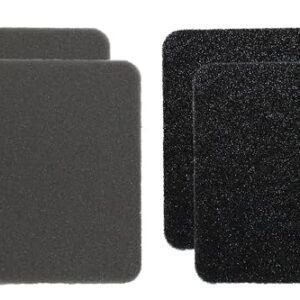 2-pack Universal Generator Part replacement for Generac 0G84420151 Air Filter