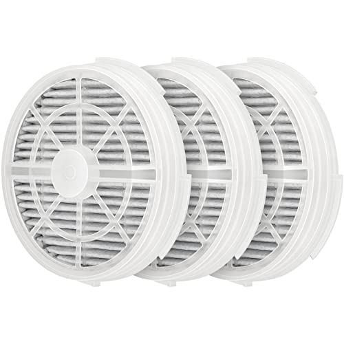 GL2103 True HEPA Replacement Filter for RIGOGLIOSO GL2103, JINPUS GL-2103, LTLKY 900S Air Purifier, 2-in-1 True HEPA Filters and Activated Carbon Filters (3-Pack)