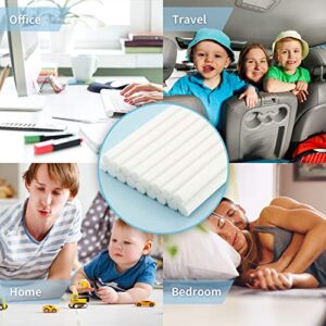 Humidifier Filter Cotton Refill Travel Mini Sticks Car Humidifier Replacement Parts for Portable Personal USB Powered Smart Humidifiers in Office Bedroom (4 Inch), 40 pieces