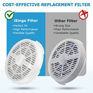 GL2103 True HEPA Replacement Filter for RIGOGLIOSO GL2103, JINPUS GL-2103, LTLKY 900S Air Purifier, 2-in-1 True HEPA Filters and Activated Carbon Filters (3-Pack)