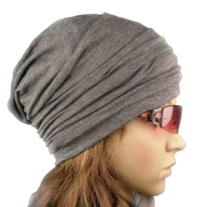 Effective 99.99% Anti Radiation Cap Multicolor EMF Protection Hat Shielding Cell WiFi 5G RF Hat 50-60cm/19.6-23.6 in (Gray)