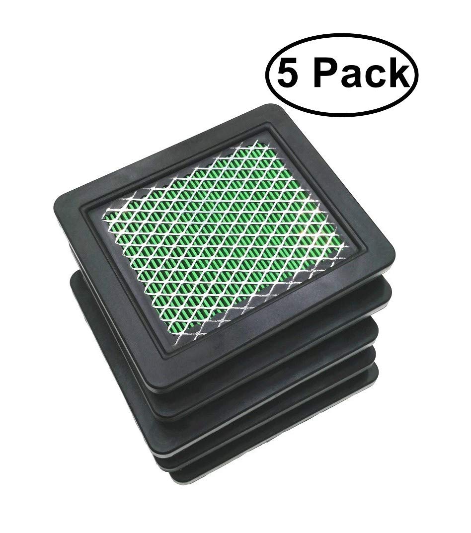 MOWFILL 5 Pack 17211-zl8-023 Air Filter, Replace for Honda GC135, GC160, GCV135, GCV160, GCV190, GX100,GXV57 Lawn Mower Air Cleaner Element