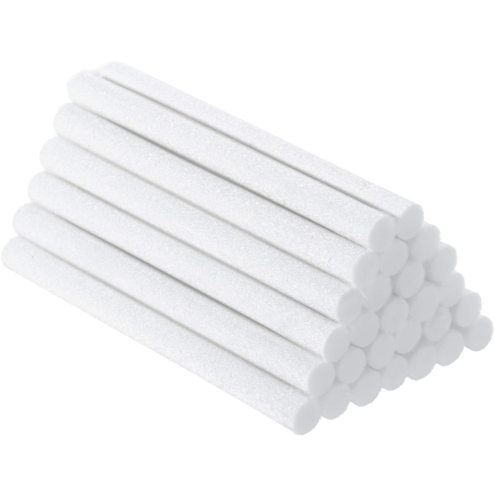 Humidifier Filter Cotton Refill Travel Mini Sticks Car Humidifier Replacement Parts for Portable Personal USB Powered Smart Humidifiers in Office Bedroom (4 Inch), 40 pieces