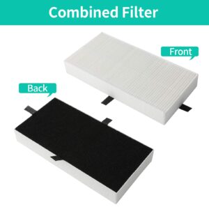 Gazeer 4 Pack True HEPA Filter Replacement for Honeywell U Filter (HRF201B) Compatible with Honeywell HHT270,HHT270W, HHT290 Series,and Compatible with Febreze FRF102B Filter