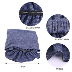 Hijab Cancer Chemo Stretchy Cotton Hat Turban Cap Cover Hair Loss Head Scarf Wrap Pre-Tied Headwear Strech Bandana