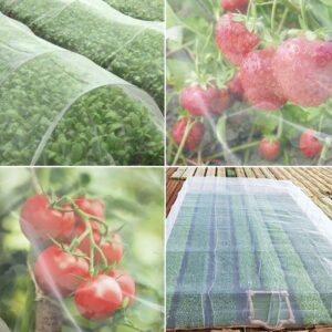 BILIENTE Garden Netting Fine Mesh(8ft x 33ft),Mosquito Netting, Garden Insect Screen Plant Covers for Protect Vegetable Plants Fruits Flowers Crops