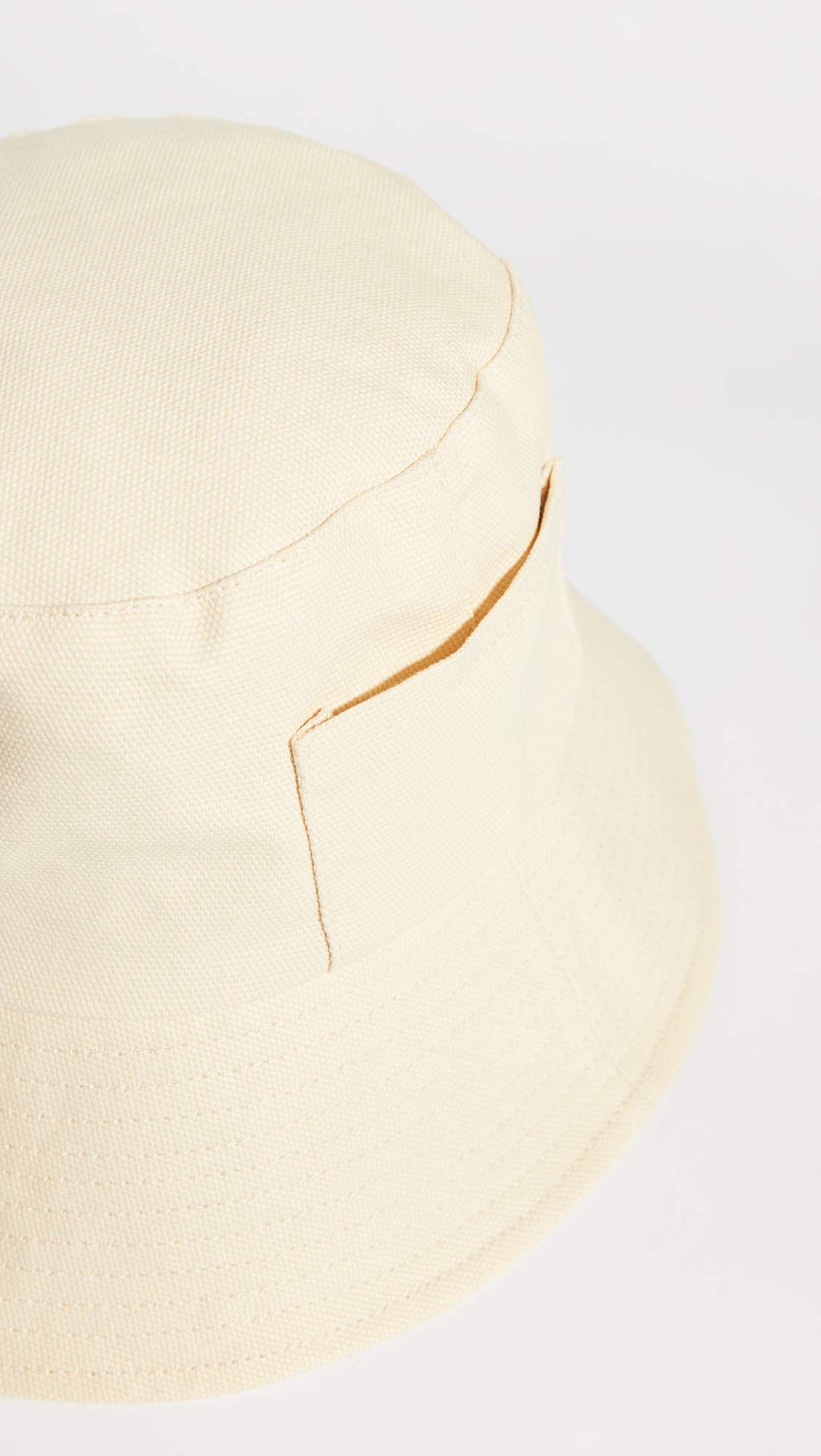 Lack of Color Women's Wave Bucket Hat, Beige, Off White, M-L