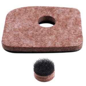 4 Pack Air Filter 4241-120-1800 Cleaner Compatible with Stihl BR200 SH56 SH56C SH86 SH86C BG56 BG66 BG86 Leaf Blower 42411201800