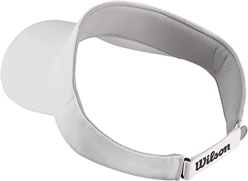 WILSON Women's Standard Ultralight Visor, White, One Size