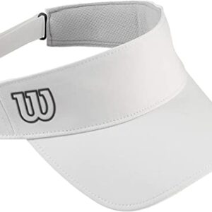 WILSON Women's Standard Ultralight Visor, White, One Size