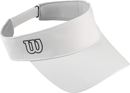 WILSON Women's Standard Ultralight Visor, White, One Size