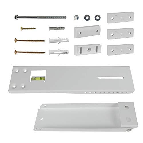 BJADE'S Universal Window Air Conditioner Bracket,Light Duty,Support Up to 85lbs,Fits for 5000-12,000 BTU AC Units.