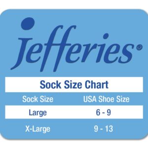 Jefferies Socks Womens Slouch Cotton Knit Socks 3 Pair Pack (Large, White)