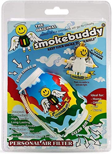 100% Authentic Smoke Buddy Personal Air Purifier (Cares, Original)