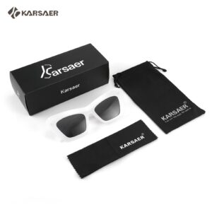 Karsaer Vision Retro Vintage Cateye Square Sunglasses Plastic Frame 90s sunglasses Stylish Classic 70s Eyewear