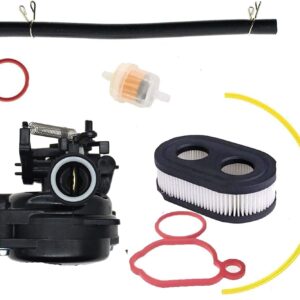 HQparts 285251 Carburetor Air Filter Kit for Craftsman 247.377441 247377441 21'' Lawn Mower 917.376451 917376451 Lawn Mower